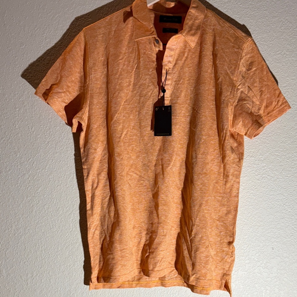 Stylish Orange Polo Shirt for Men